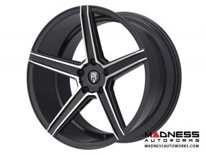 Lexus NX200t/ NX300h Custom Wheels by Fondmetal - KV-1 - Matte Black Machined